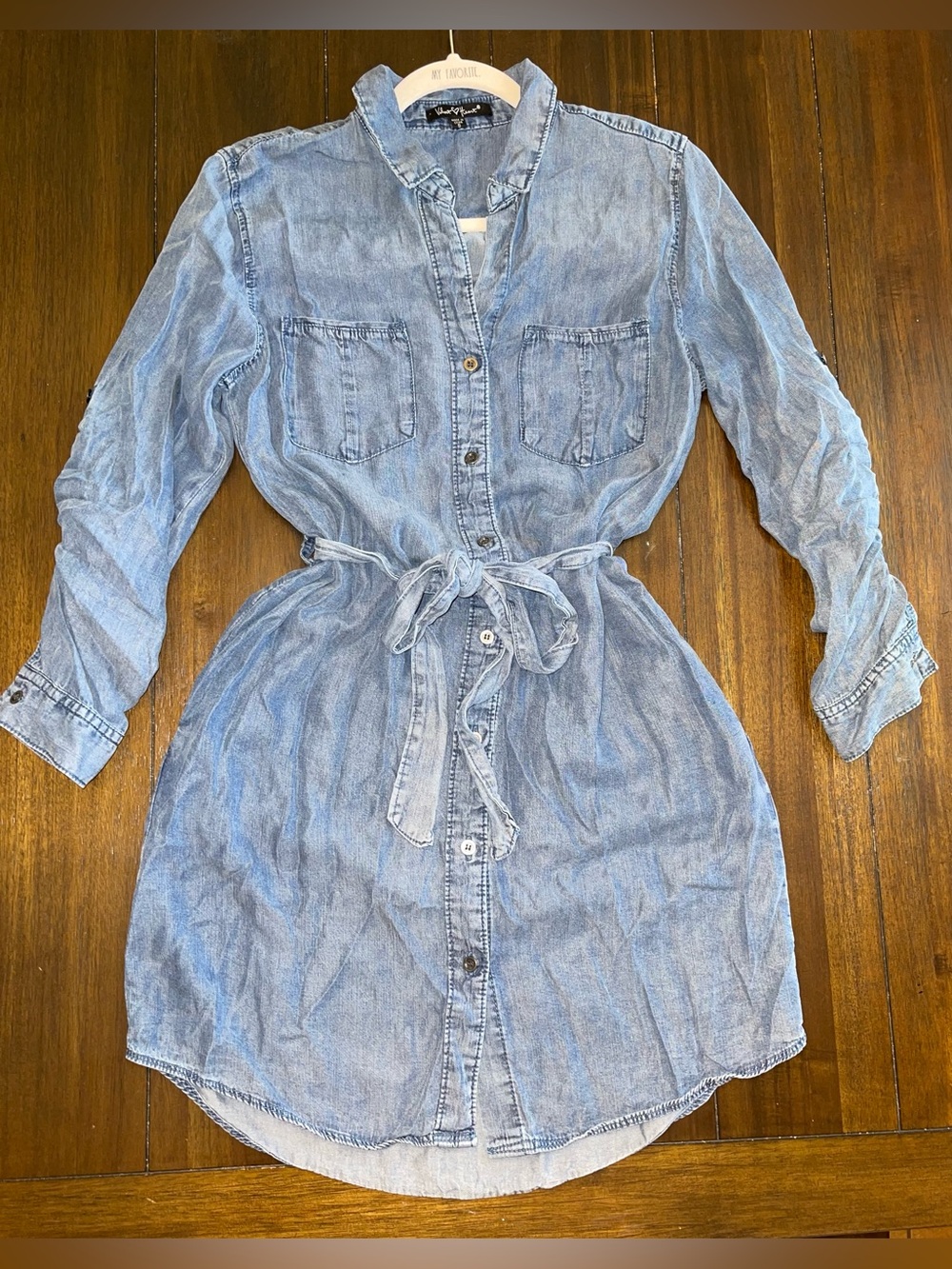 Velvet Heart Light Blue Denim Dress
